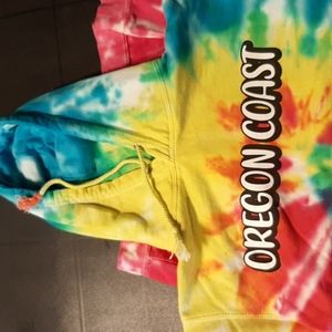 Tie Dye Oregon Coast Sweatshirt small